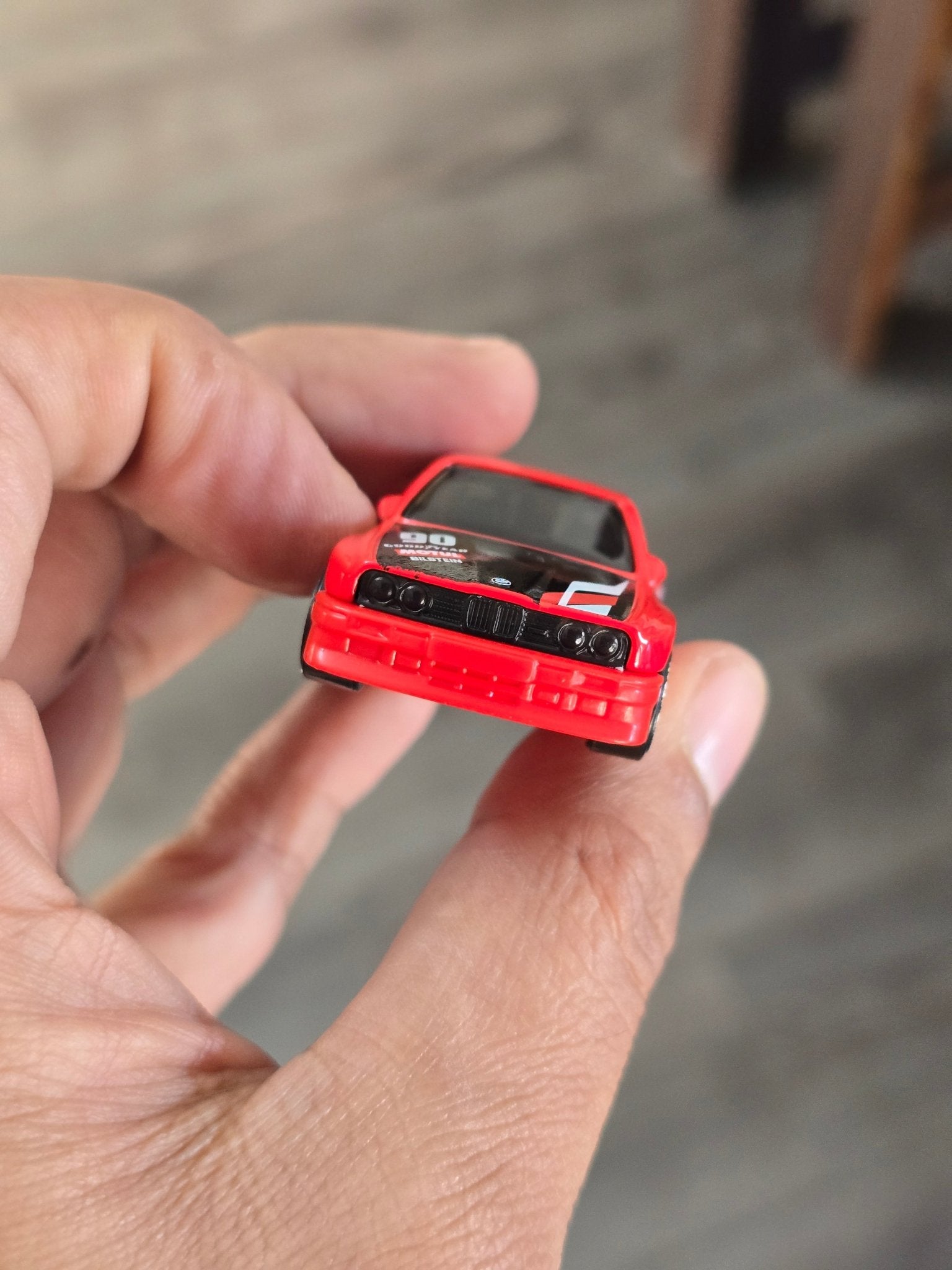 Hot Wheels BMW M3 Wagon - Red (Uncarded - New) - Kinder Logs