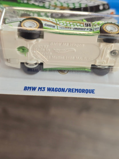 Hot Wheels BMW M3 Wagon Super Treasure Hunt (STH) - Kinder Logs