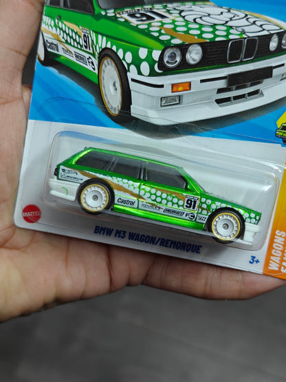 Hot Wheels BMW M3 Wagon Super Treasure Hunt (STH) - Kinder Logs