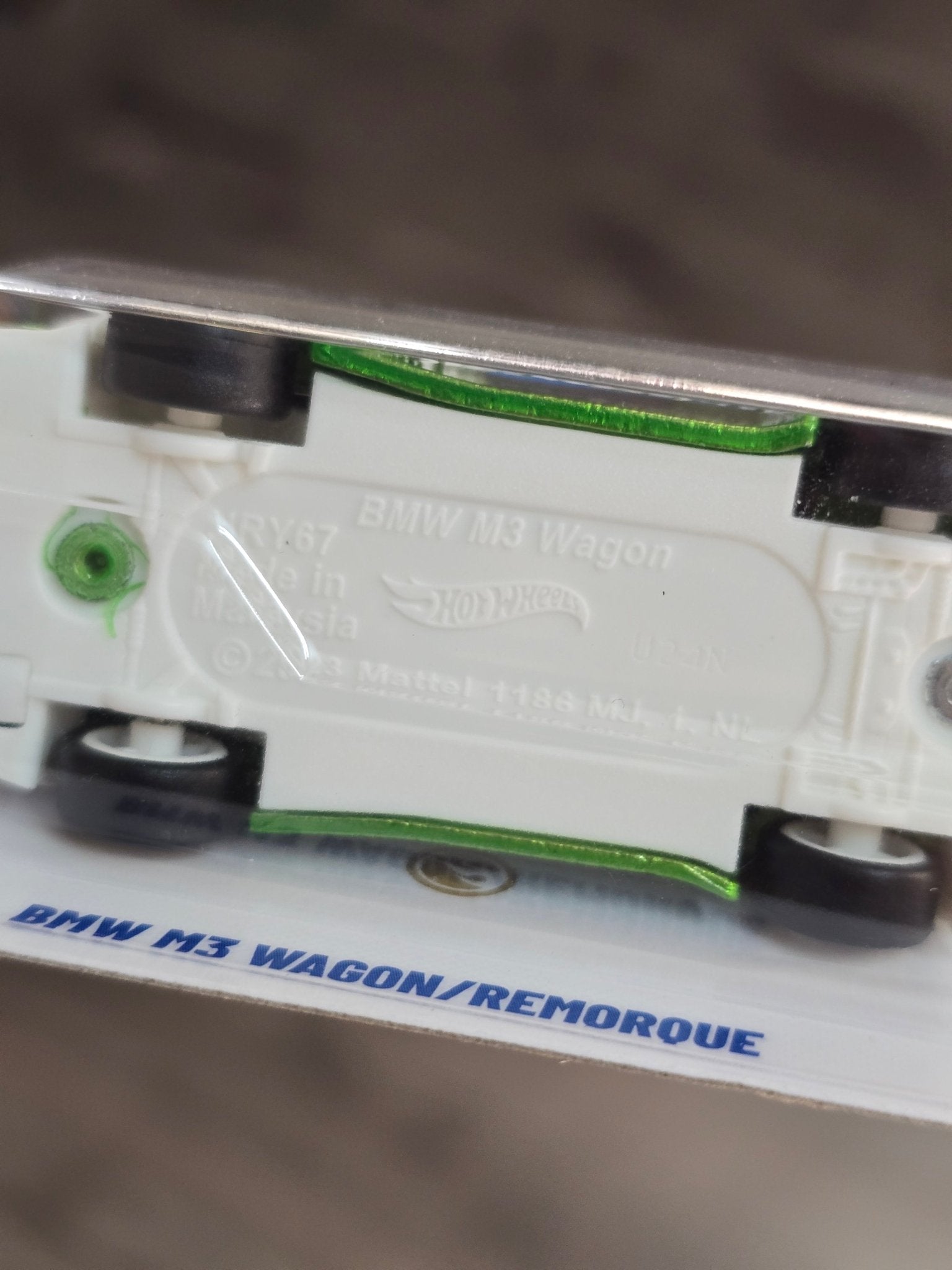 Hot Wheels BMW M3 Wagon Super Treasure Hunt (STH) - Kinder Logs