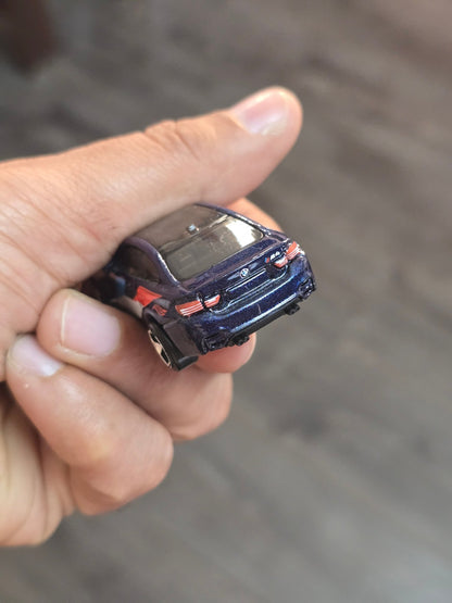 Hot Wheels BMW M4 - Blue With Graphics (Uncarded) - Kinder Logs