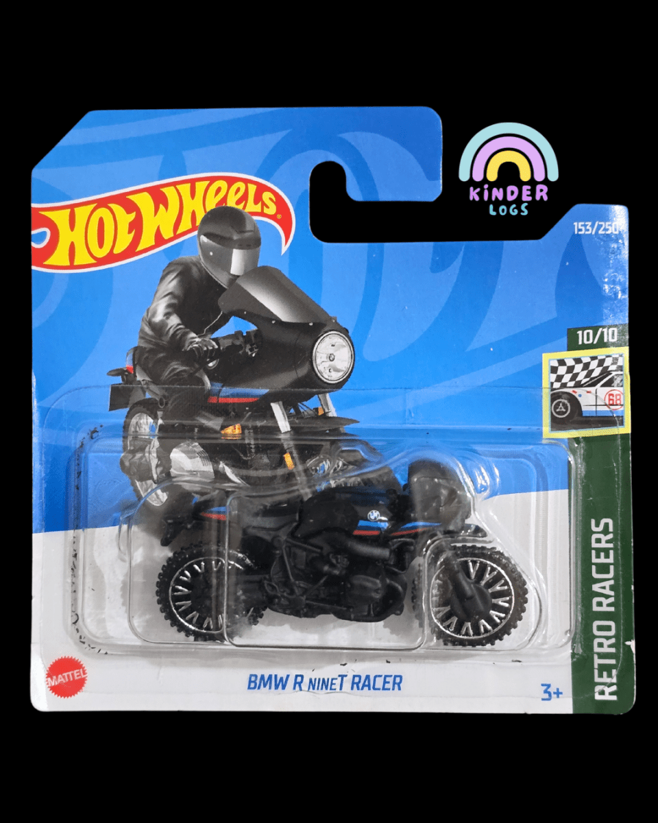 Hot Wheels BMW R NineT Racer - Black (Short Card) - Kinder Logs