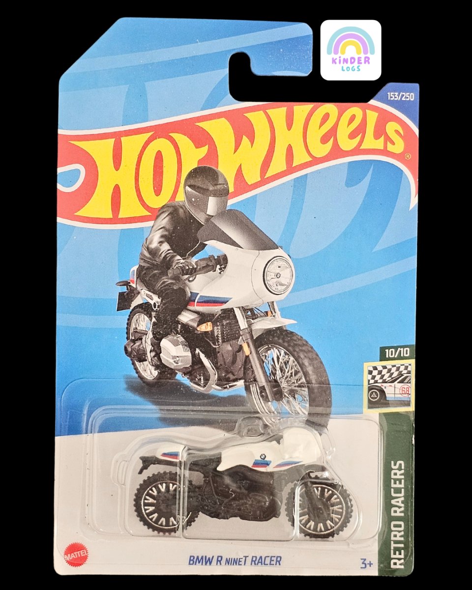 Hot Wheels BMW R NineT Racer (White) - Kinder Logs