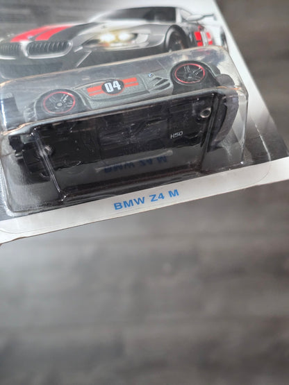 Hot Wheels BMW Z4 M - Grey (2015 Imported Card) - Kinder Logs