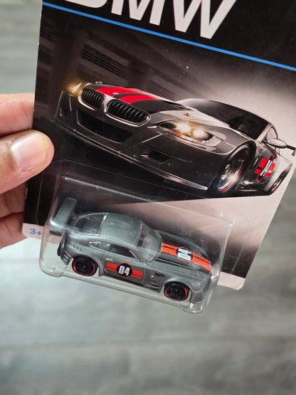 Hot Wheels BMW Z4 M - Grey (2015 Imported Card) - Kinder Logs