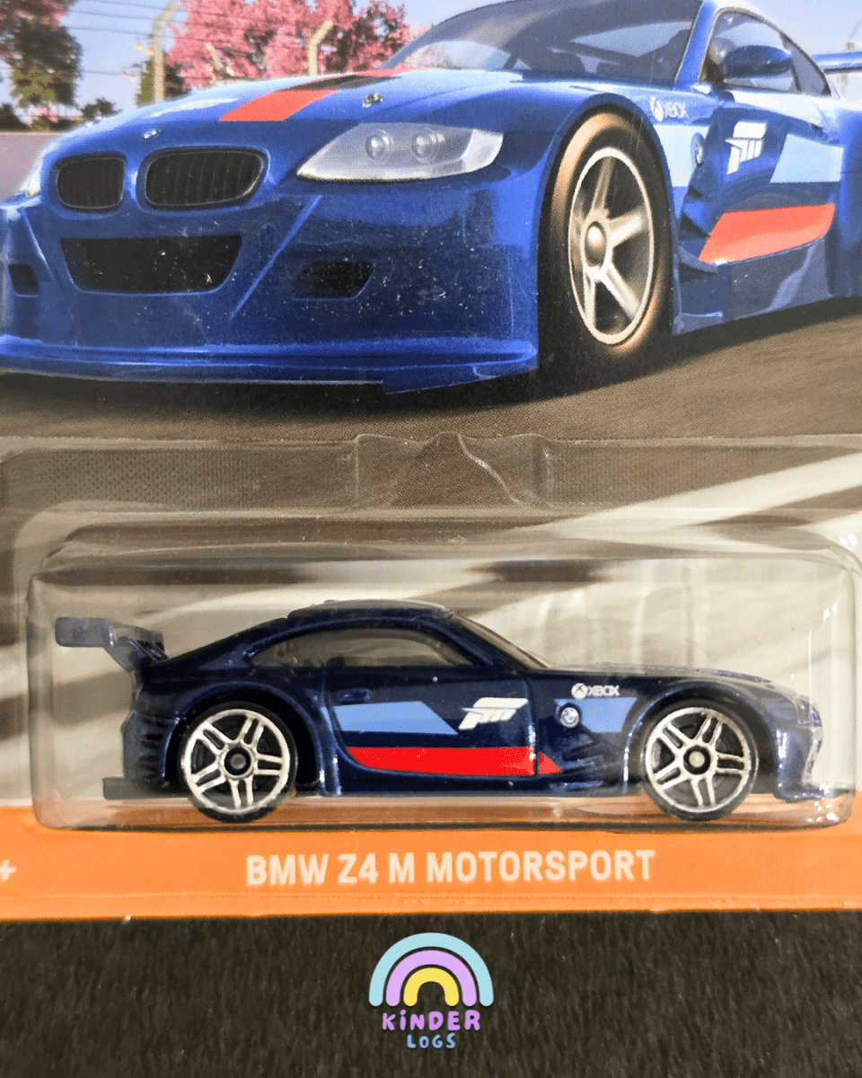 Hot Wheels BMW Z4 M Motorsport - Forza (Imported) - Kinder Logs