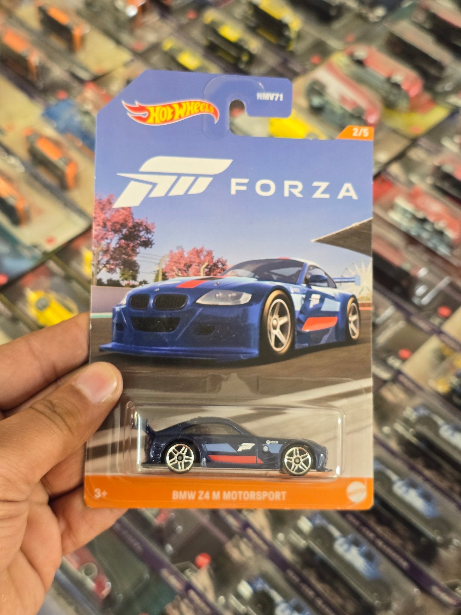 Hot Wheels BMW Z4 M Motorsport - Forza (Imported) - Kinder Logs