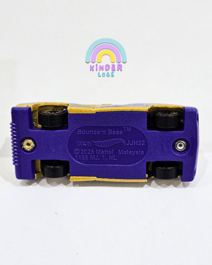 Hot Wheels Bounce 'n Bass - Gold (Uncarded - New) - Kinder Logs
