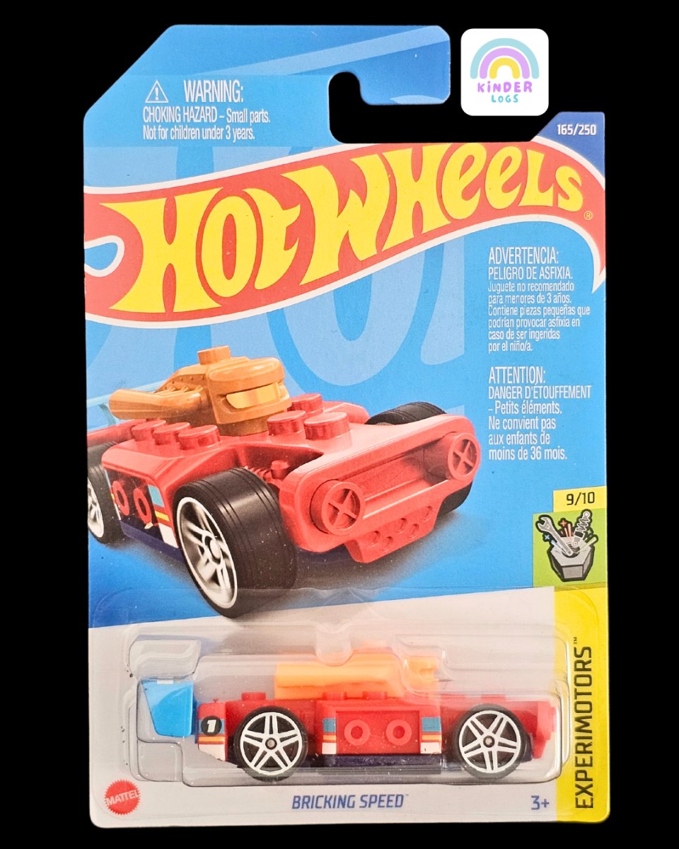 Hot Wheels Bricking Speed - HW Experimotors - Kinder Logs