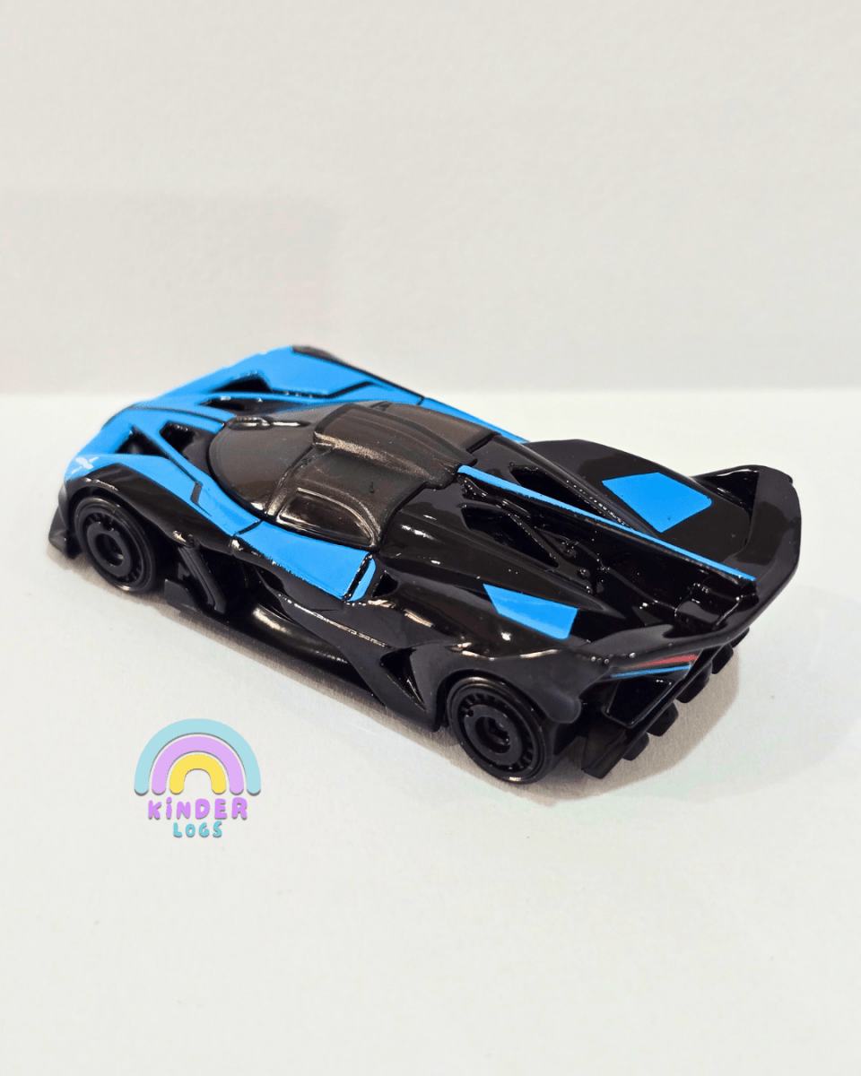 Hot Wheels Bugatti Bolide - Blue (Uncarded) - Kinder Logs