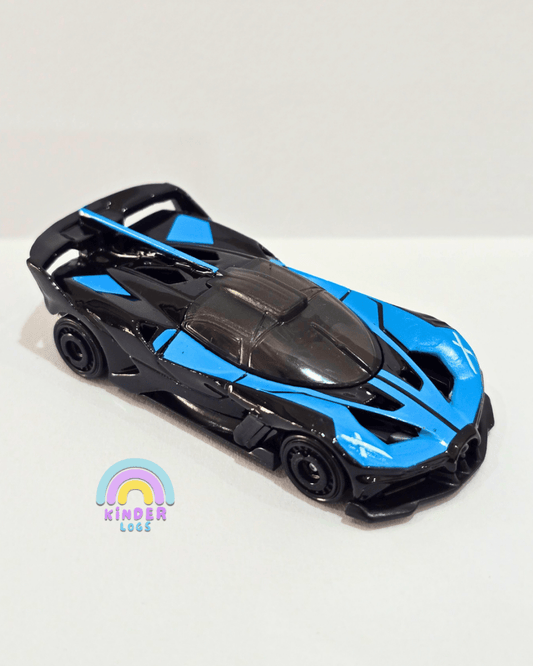 Hot Wheels Bugatti Bolide - Blue (Uncarded) - Kinder Logs