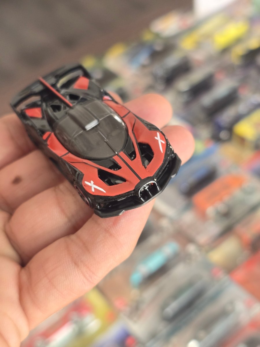 Hot Wheels Bugatti Bolide - Red (Uncarded) - Kinder Logs