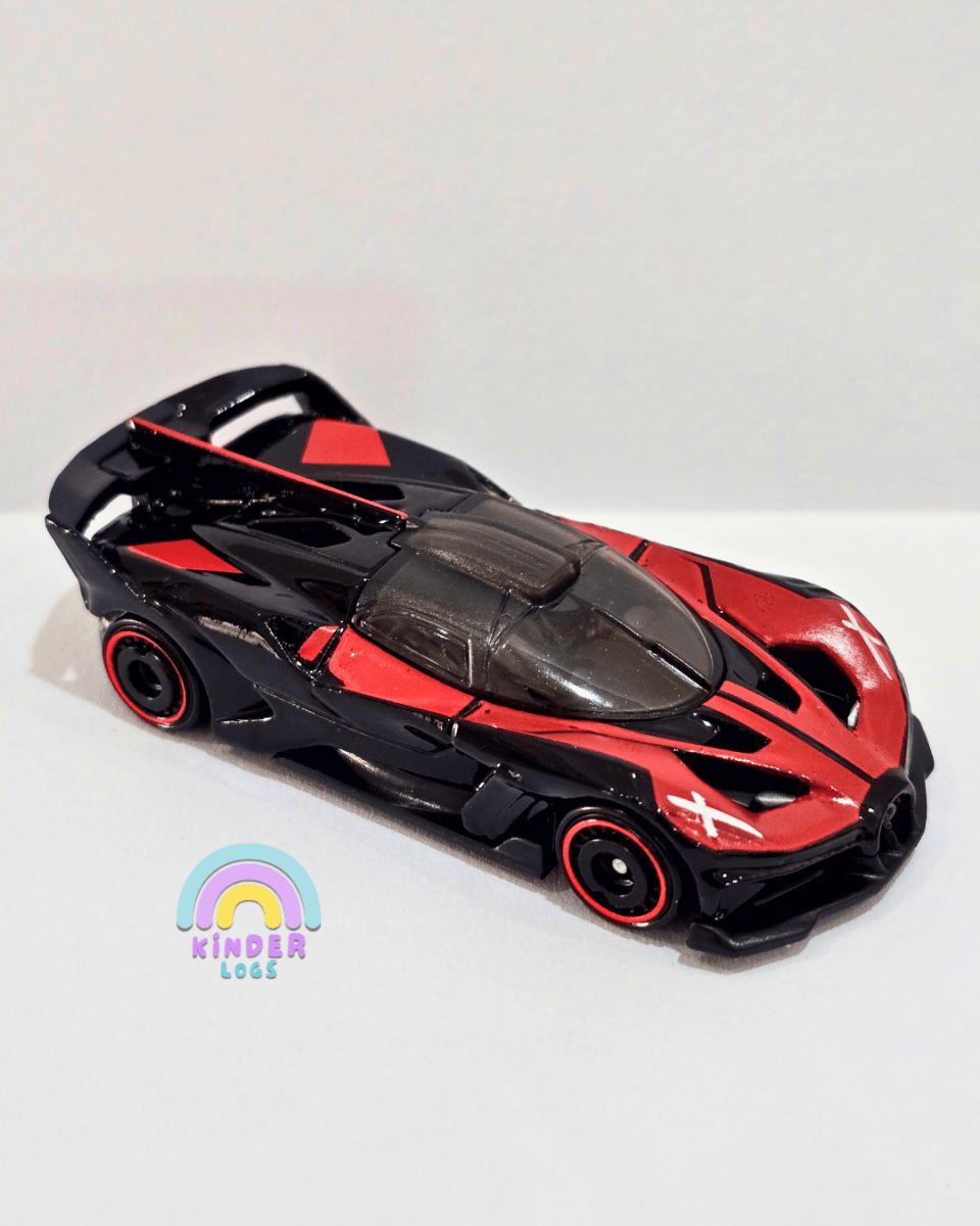 Hot Wheels Bugatti Bolide - Red (Uncarded) - Kinder Logs