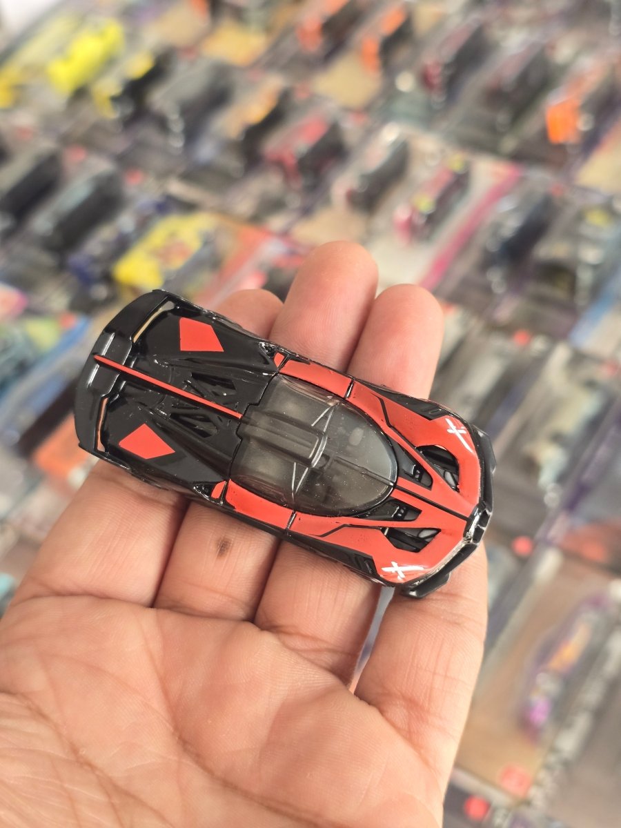 Hot Wheels Bugatti Bolide - Red (Uncarded) - Kinder Logs