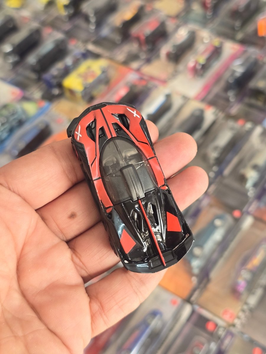 Hot Wheels Bugatti Bolide - Red (Uncarded) - Kinder Logs