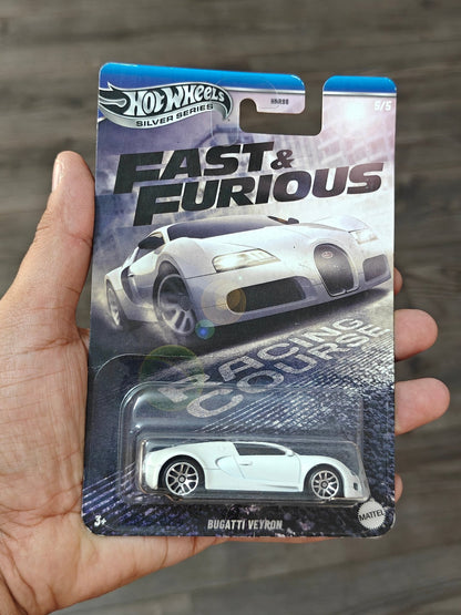 Hot Wheels Bugatti Veyron - F&F Racing Course (Imported) - Kinder Logs