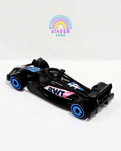 Hot Wheels BWT Alpine F1 Team Car (Uncarded) - Kinder Logs