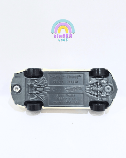 Hot Wheels Cadillac Elmiraj - White - Rare Find (Used Car) - Kinder Logs