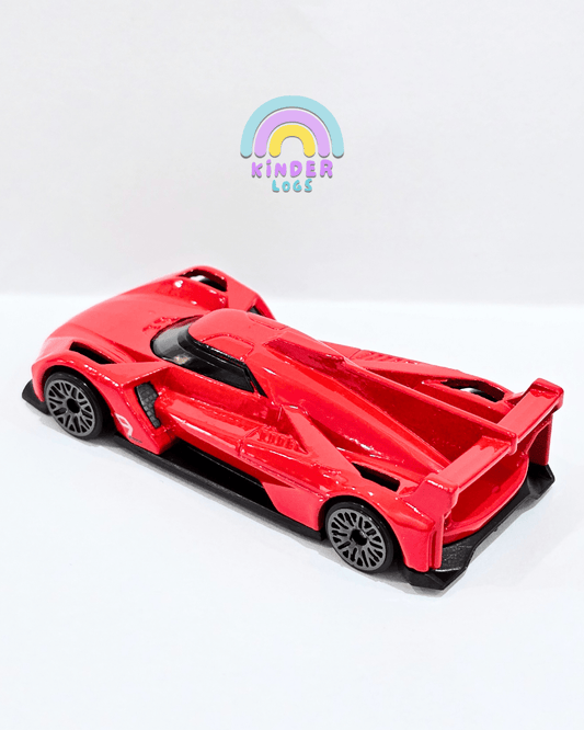 Hot Wheels Cadillac Project GTP Hypercar - Red (Uncarded) - Kinder Logs