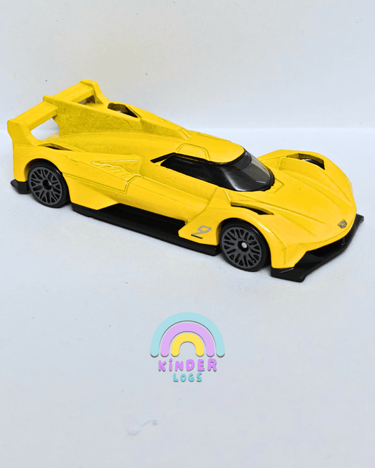Hot Wheels Cadillac Project GTP - Yellow Imported (Uncarded - New) - Kinder Logs