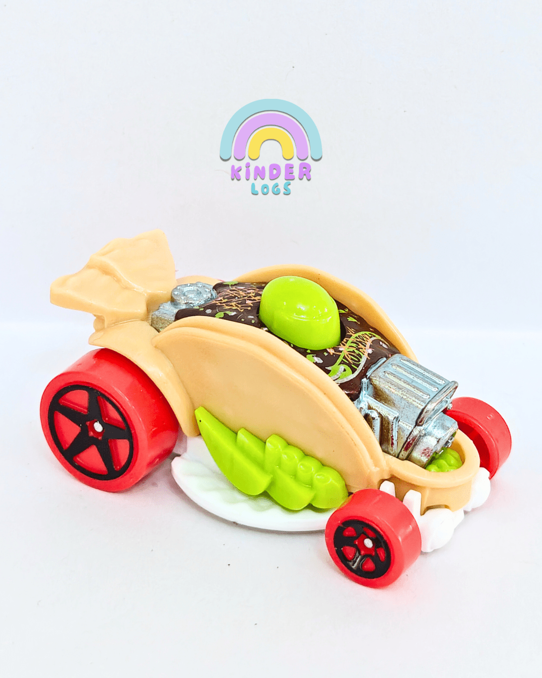Hot Wheels Car - De - Asada - Beige (Uncarded - New) - Kinder Logs