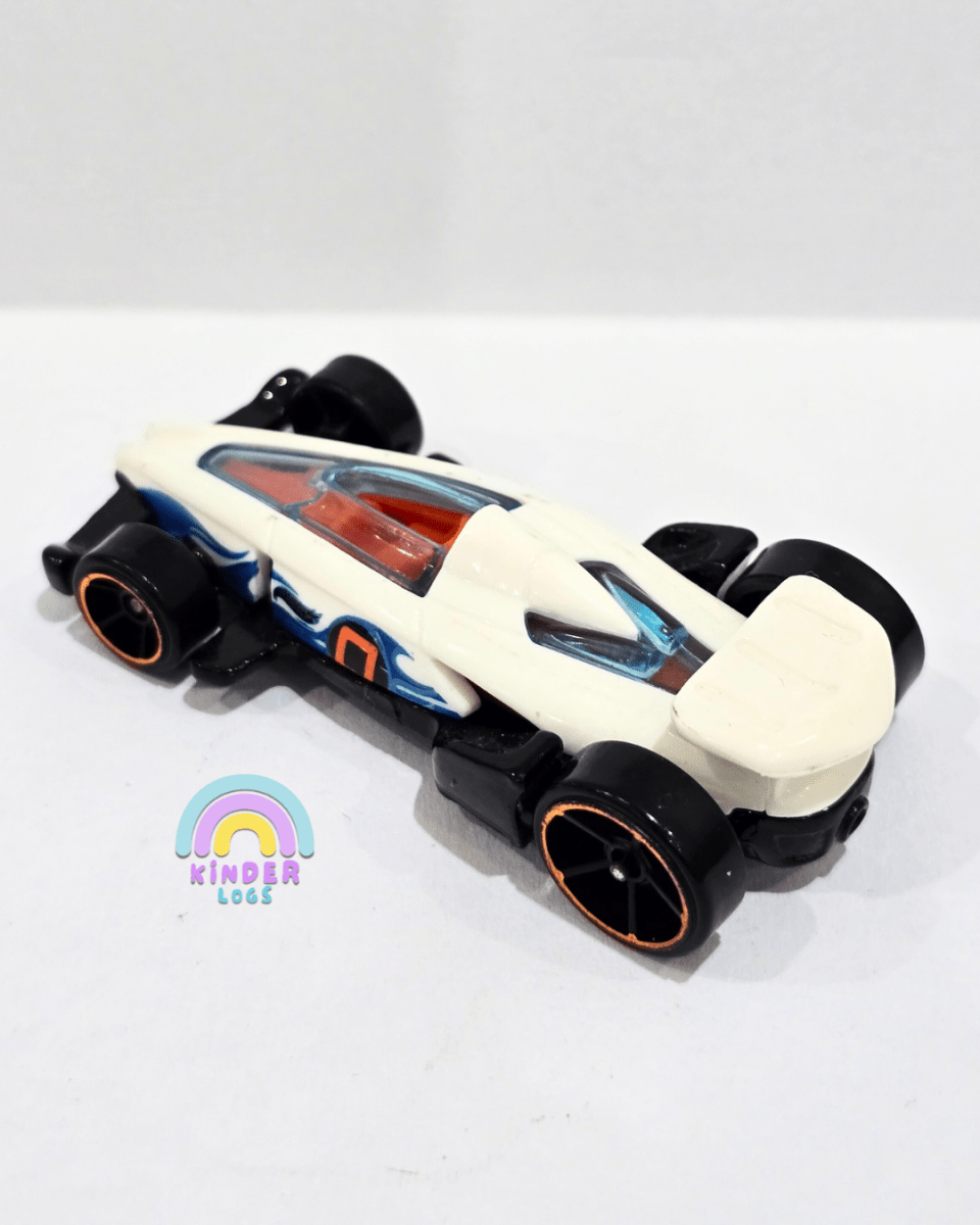 Hot Wheels Carbide - White (Uncarded) - Kinder Logs