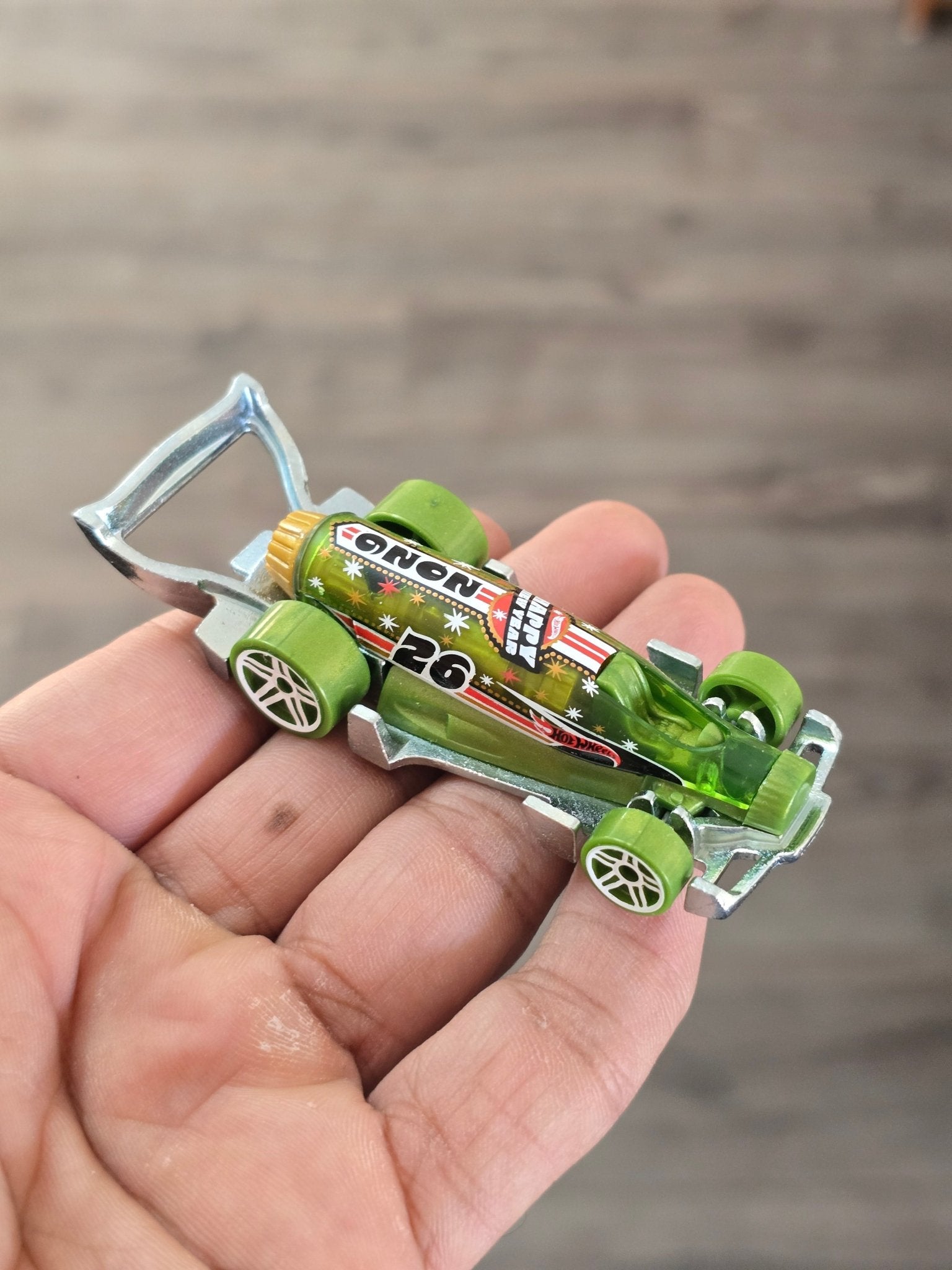 Hot Wheels Carbonator - 2026 Bottle Opener Car (Uncarded - New) - Kinder Logs