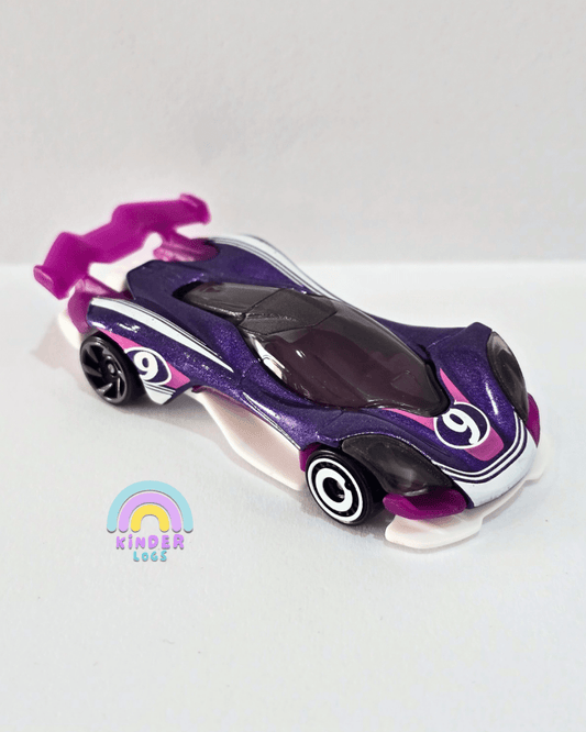 Hot Wheels Celero GT - Purple (Uncarded) - Kinder Logs