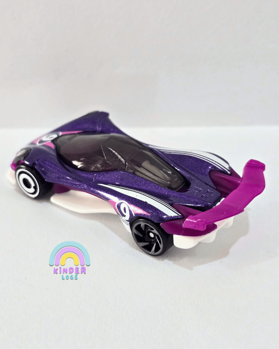 Hot Wheels Celero GT - Purple (Uncarded) - Kinder Logs