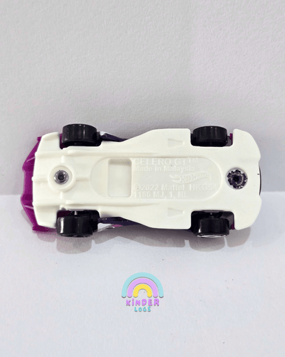 Hot Wheels Celero GT - Purple (Uncarded) - Kinder Logs