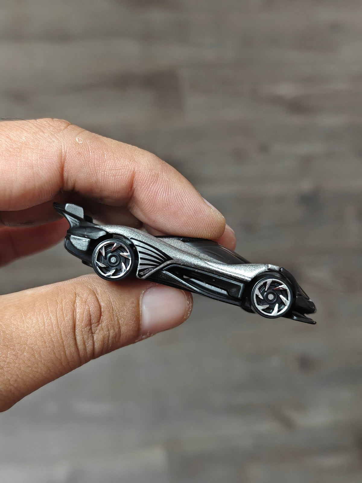 Hot Wheels Celero GT - Silver (Uncarded - New) - Kinder Logs