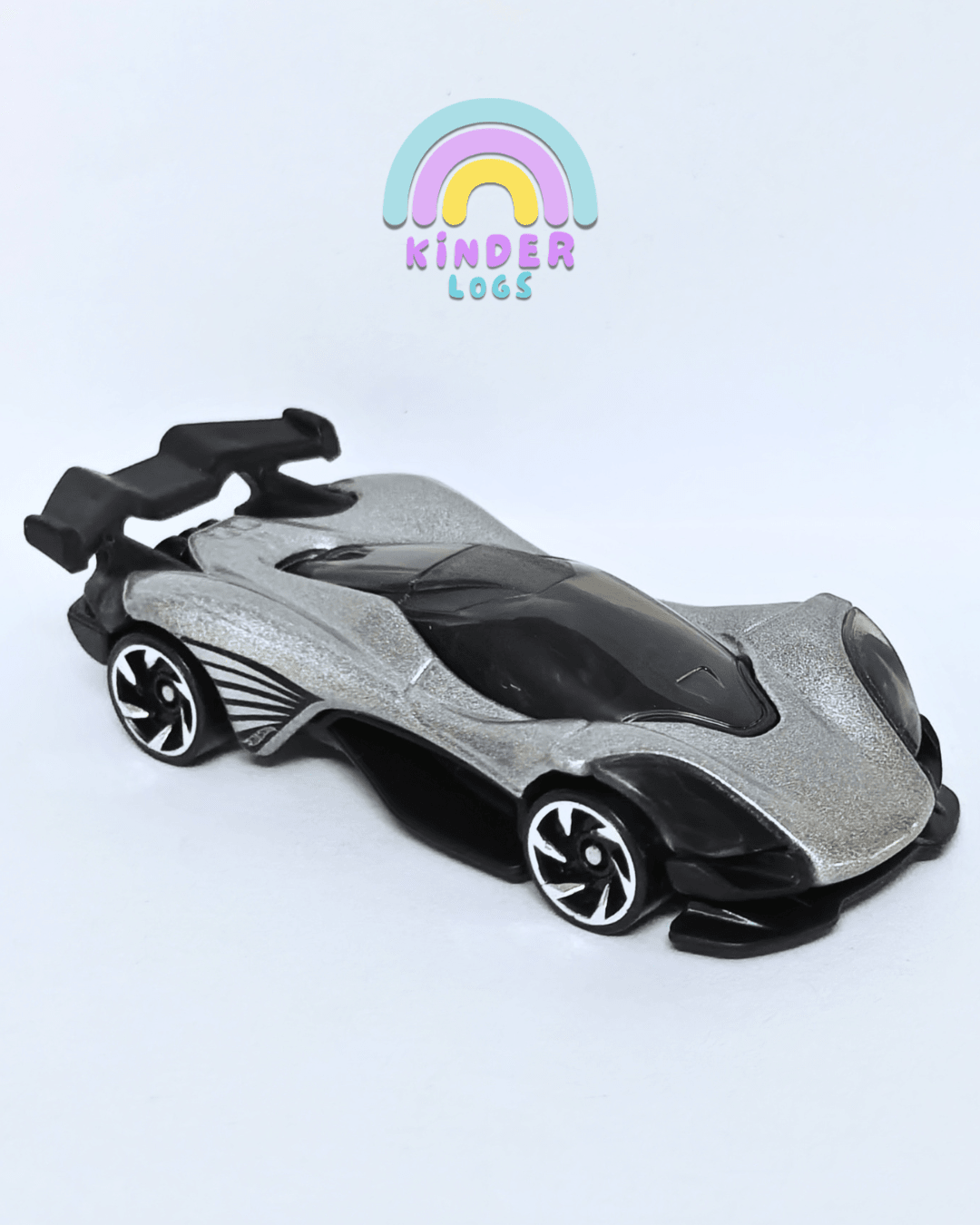 Hot Wheels Celero GT - Silver (Uncarded - New) - Kinder Logs