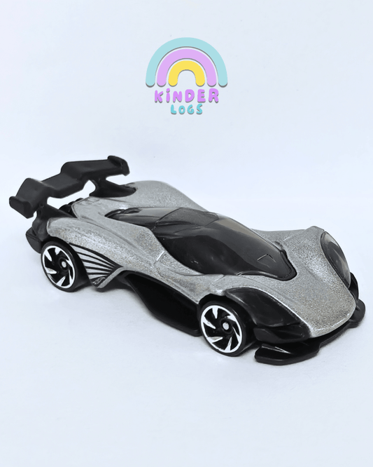 Hot Wheels Celero GT - Silver (Uncarded - New) - Kinder Logs