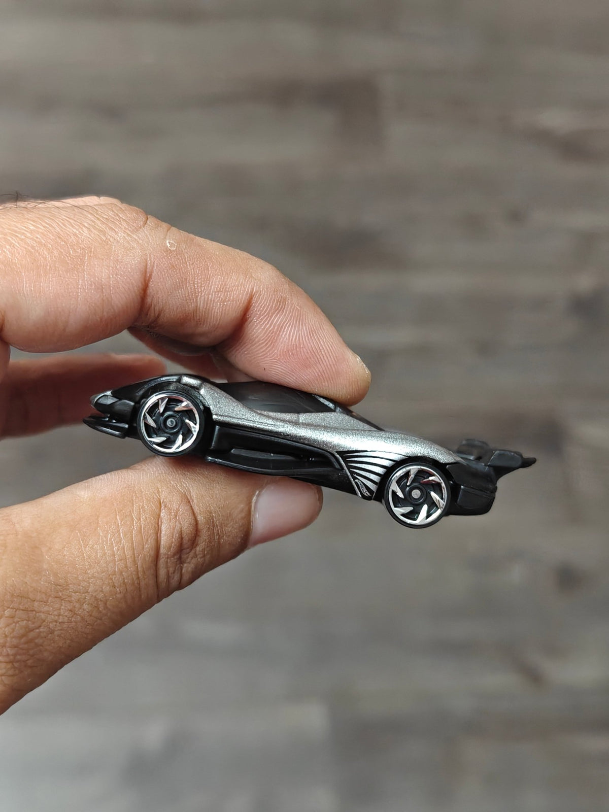 Hot Wheels Celero GT - Silver (Uncarded - New) - Kinder Logs