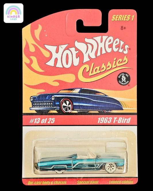 Hot Wheels Classics 1963 Ford T - Bird Limited Edition - Kinder Logs