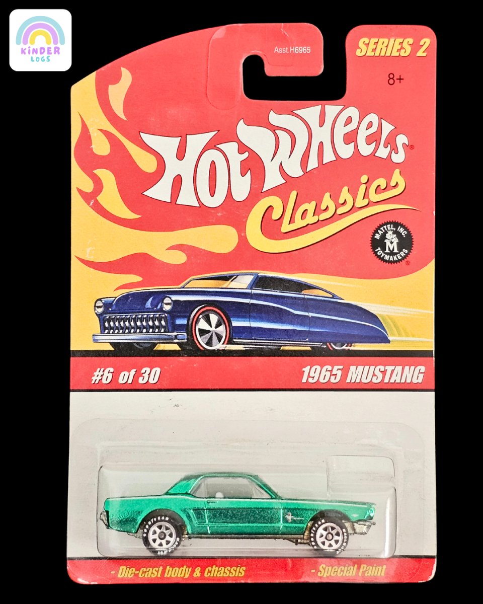 Hot Wheels Classics 1965 Ford Mustang Limited Edition - Kinder Logs