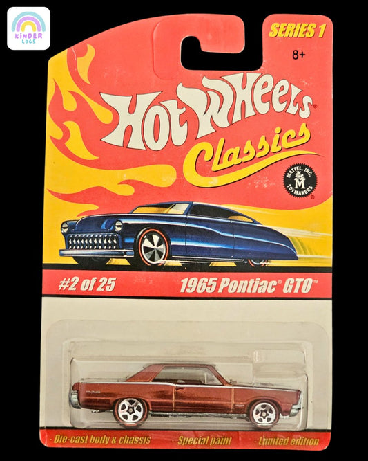Hot Wheels Classics 1965 Pontiac GTO Limited Edition - Kinder Logs