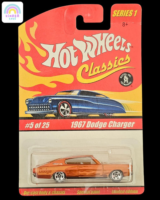 Hot Wheels Classics 1967 Dodge Charger - Kinder Logs