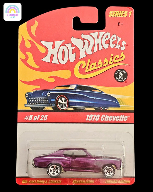Hot Wheels Classics 1970 Chevrolet Chevelle Limited Edition - Kinder Logs