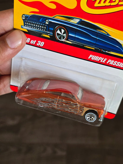 Hot Wheels Classics Purple Passion - Orange (Series 3 18) - Kinder Logs