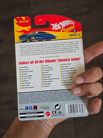 Hot Wheels Classics Purple Passion - Orange (Series 3 18) - Kinder Logs