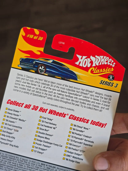 Hot Wheels Classics Purple Passion - Orange (Series 3 18) - Kinder Logs