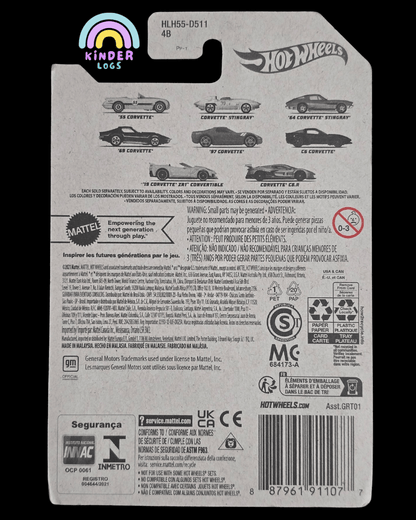 Hot Wheels Corvette C8.R - Corvette 70 Edition (Imported) - Kinder Logs