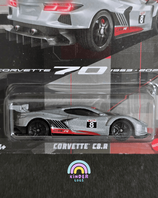 Hot Wheels Corvette C8.R - Corvette 70 Edition (Imported) - Kinder Logs