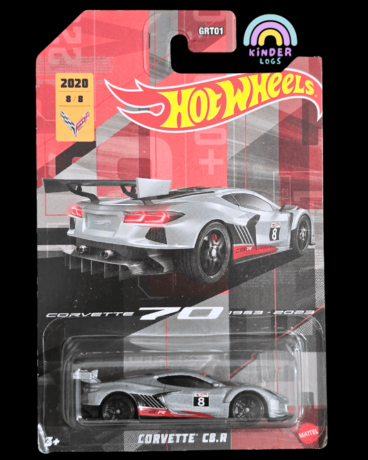 Hot Wheels Corvette C8.R - Corvette 70 Edition (Imported) - Kinder Logs