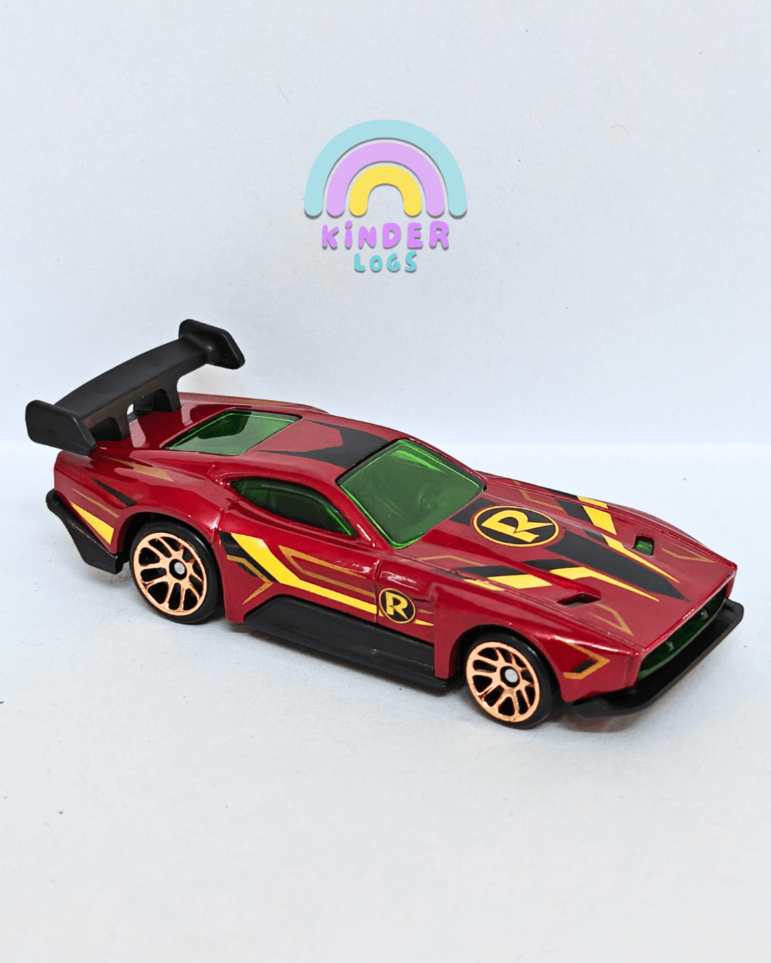 Hot Wheels Count Muscula - Batman Robin Edition (Uncarded - New) - Kinder Logs