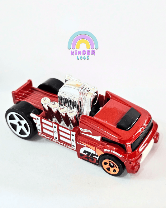 Hot Wheels Crate Racer - Red (Uncarded - New) - Kinder Logs