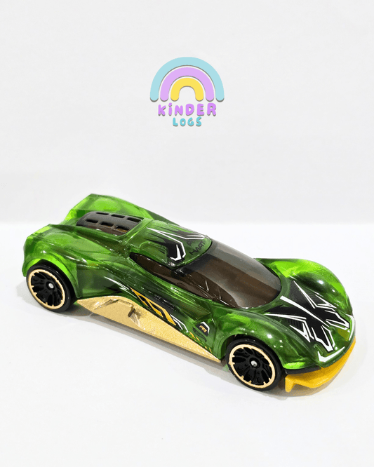 Hot Wheels Crescendo - Green (Uncarded) - Kinder Logs