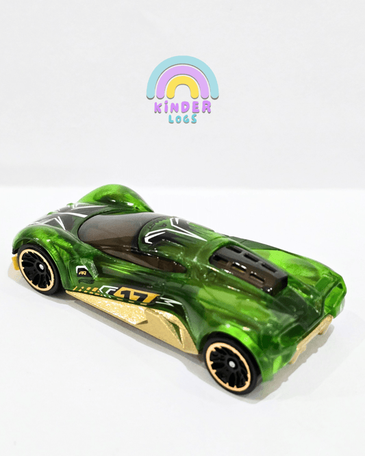 Hot Wheels Crescendo - Green (Uncarded) - Kinder Logs