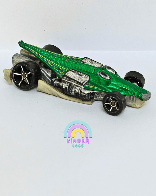 Hot Wheels Croc Rod - Green (Pre - Owned Car) - Kinder Logs